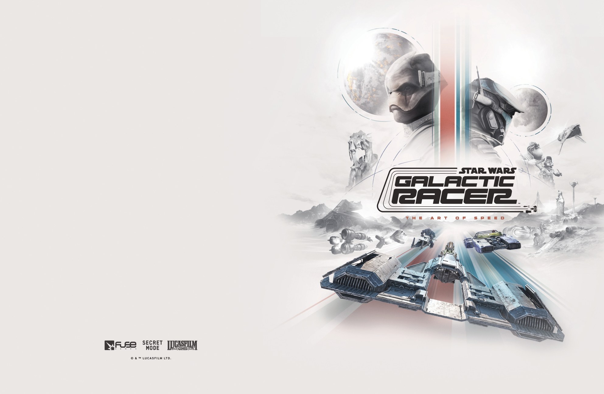Star Wars Galactic Racer Digital Art Book